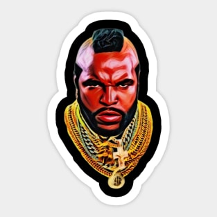 Mr. T Sticker